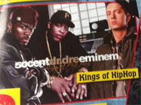 Eminem, 50 Cent, Dr. Dre на обложке BRAVO